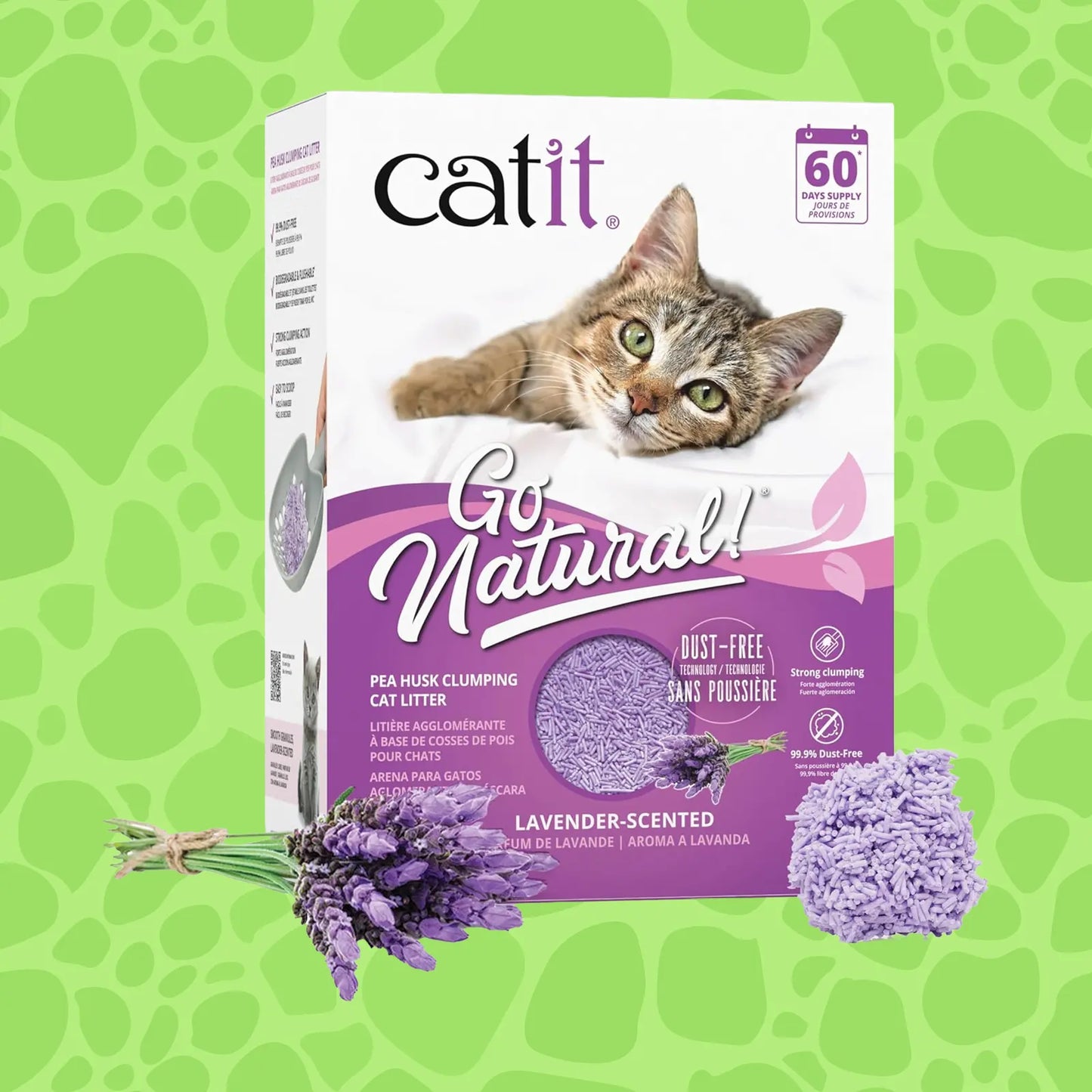 Go Natural Katzenstreu Lavendel