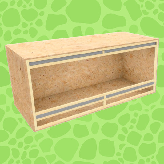 OSB Terrarium mit Frontbelüftung