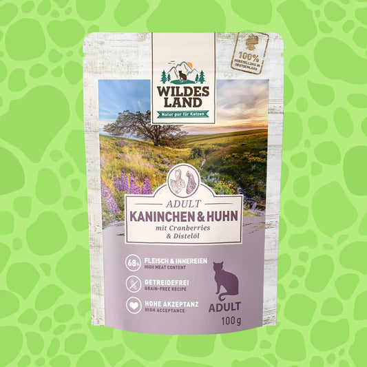 Wildes Land Nassfutter 100 g