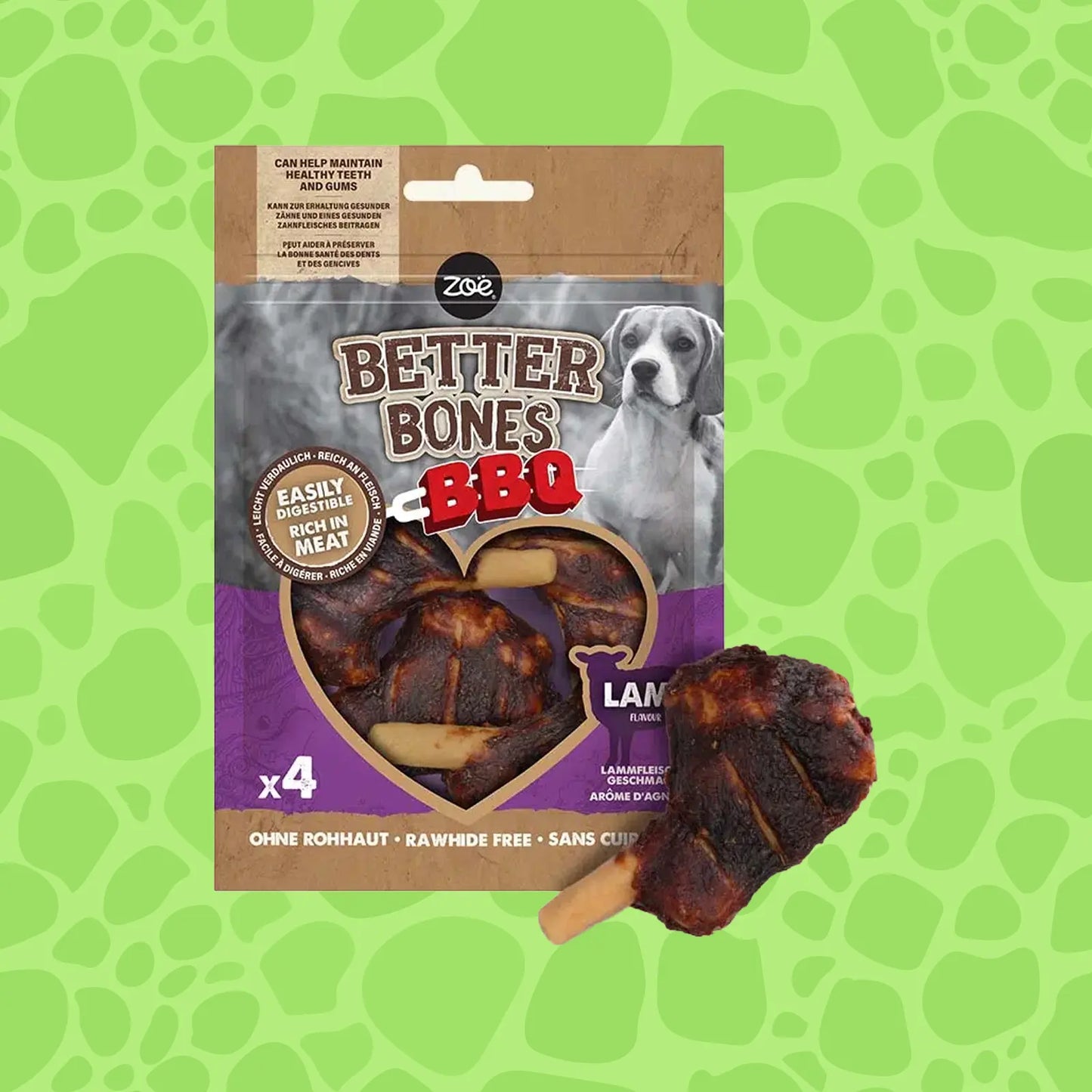 Zoe Better Bones BBQ Snack
