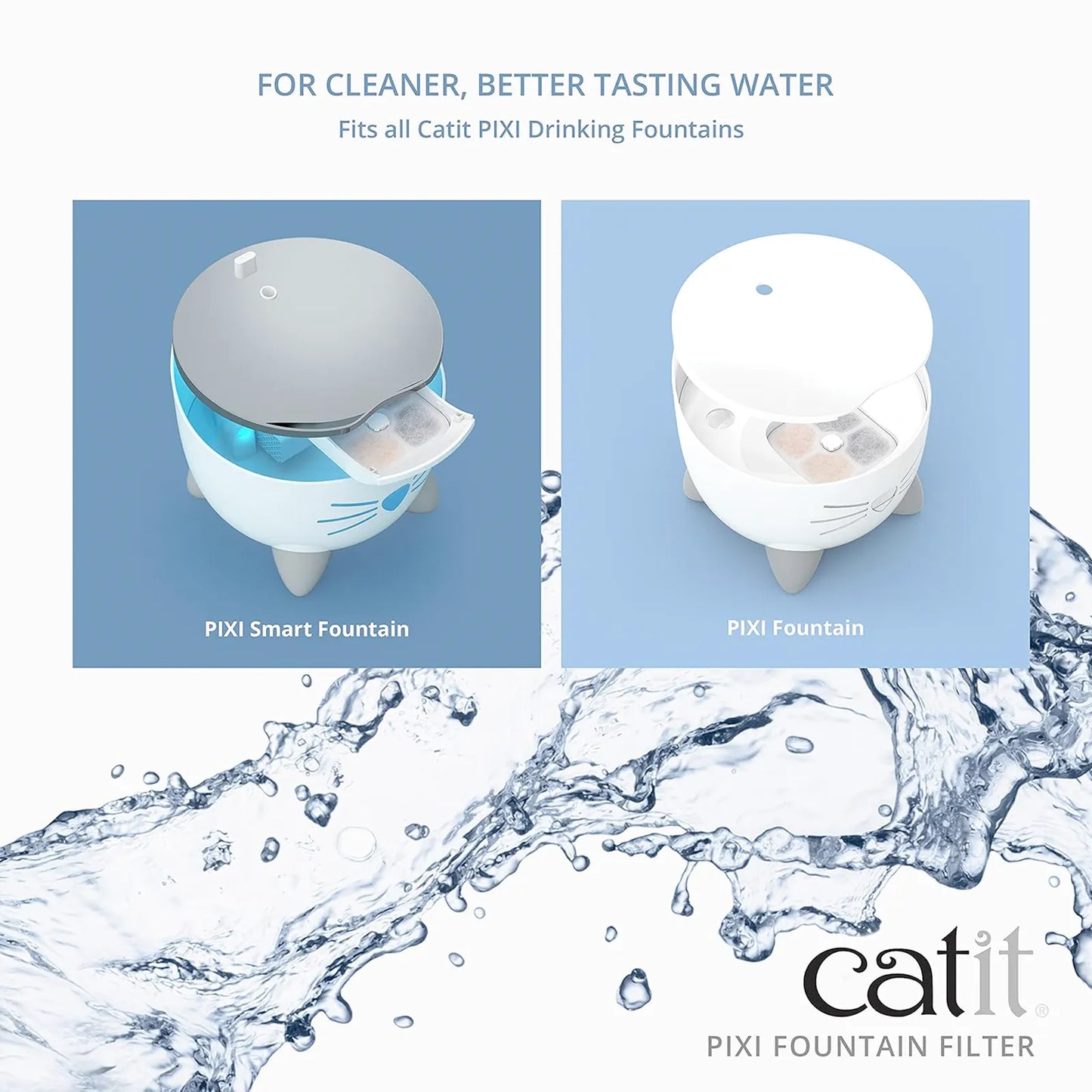 Pixi Fountain Filter, 3er-Pack