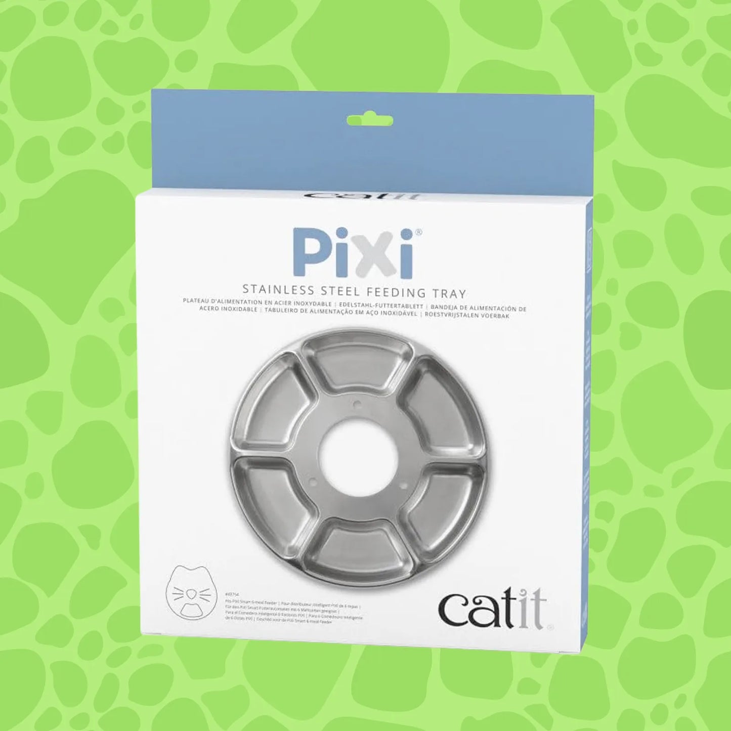 Pixi Smart Futterautomateinsätze aus Edelstahl
