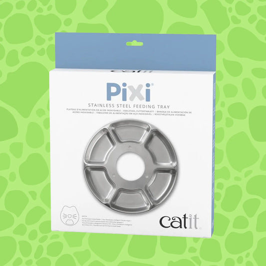Pixi Smart Futterautomateinsätze aus Edelstahl