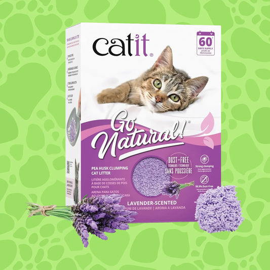 Go Natural Katzenstreu Lavendel