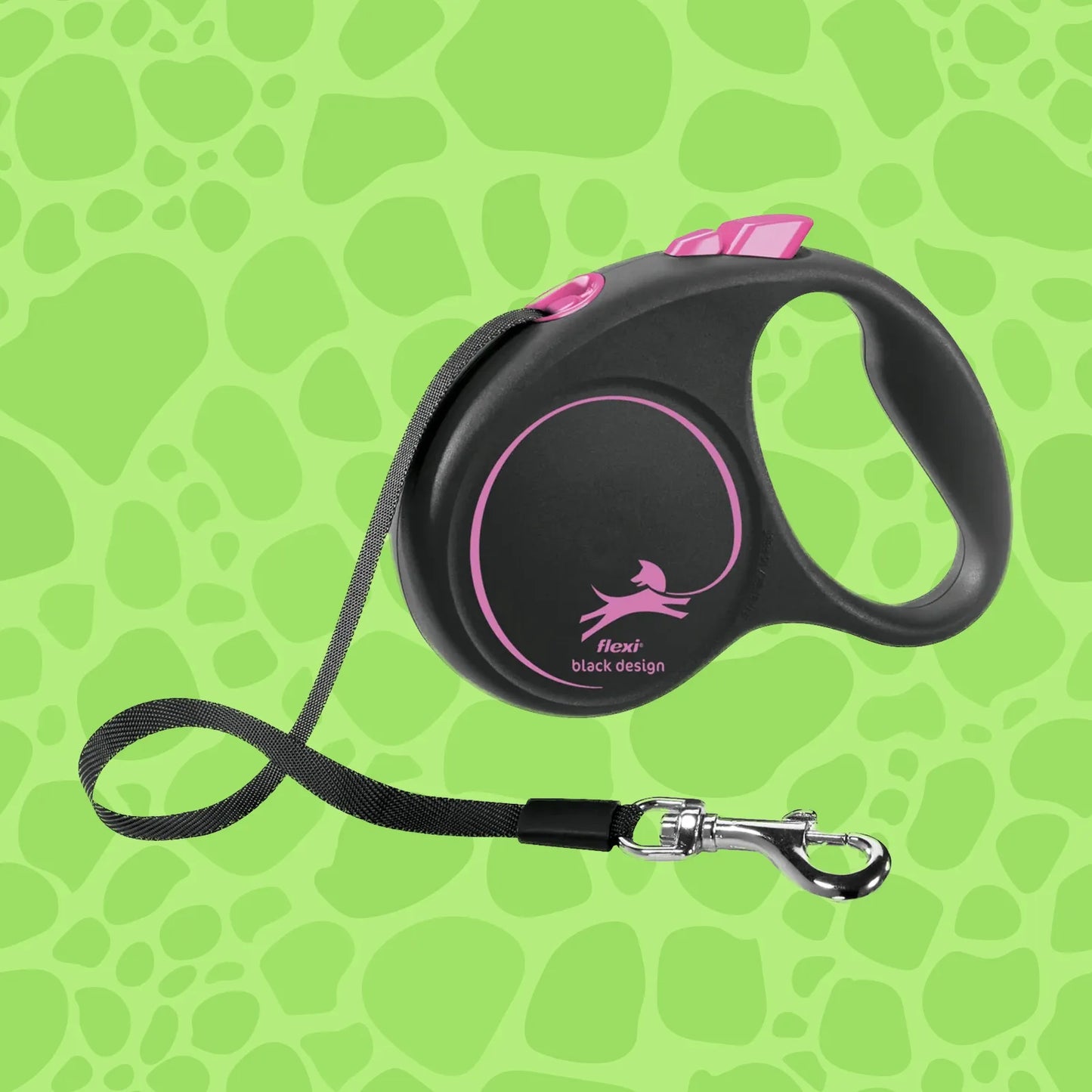 Leine flexi BLACK DESIGN