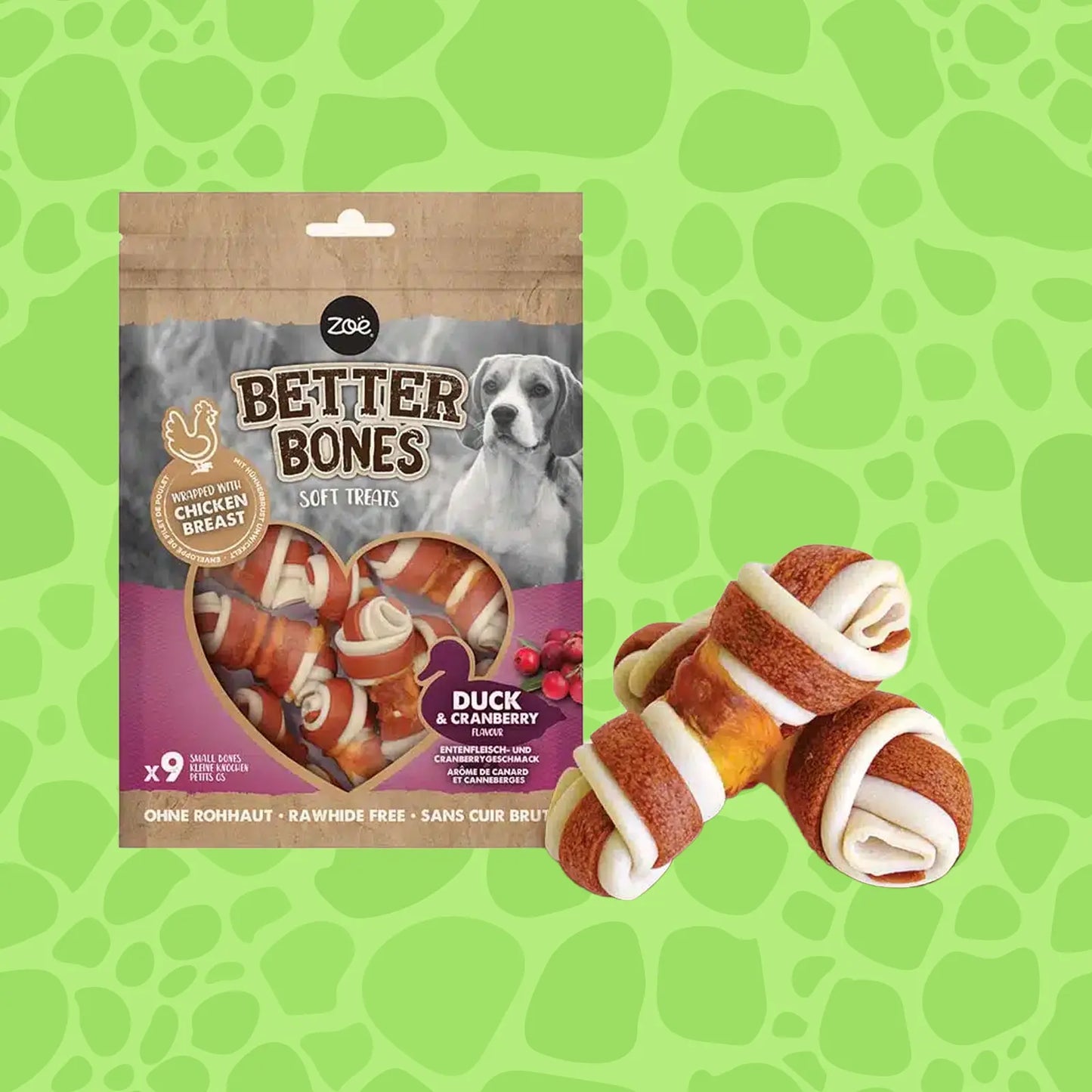 Zoe Better Bones ummantelt