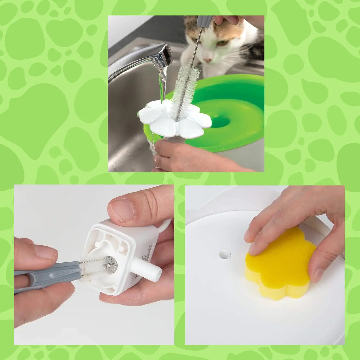 Catit Trinkbrunnen Reinigungsset