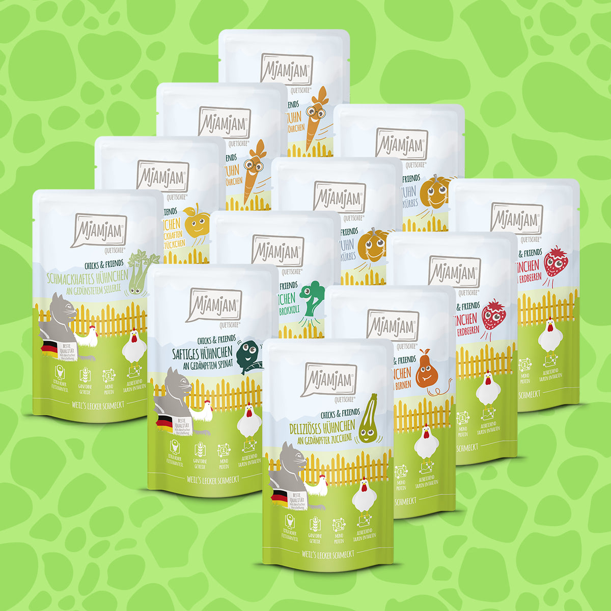 Mjamjam Chicks & Friends Box