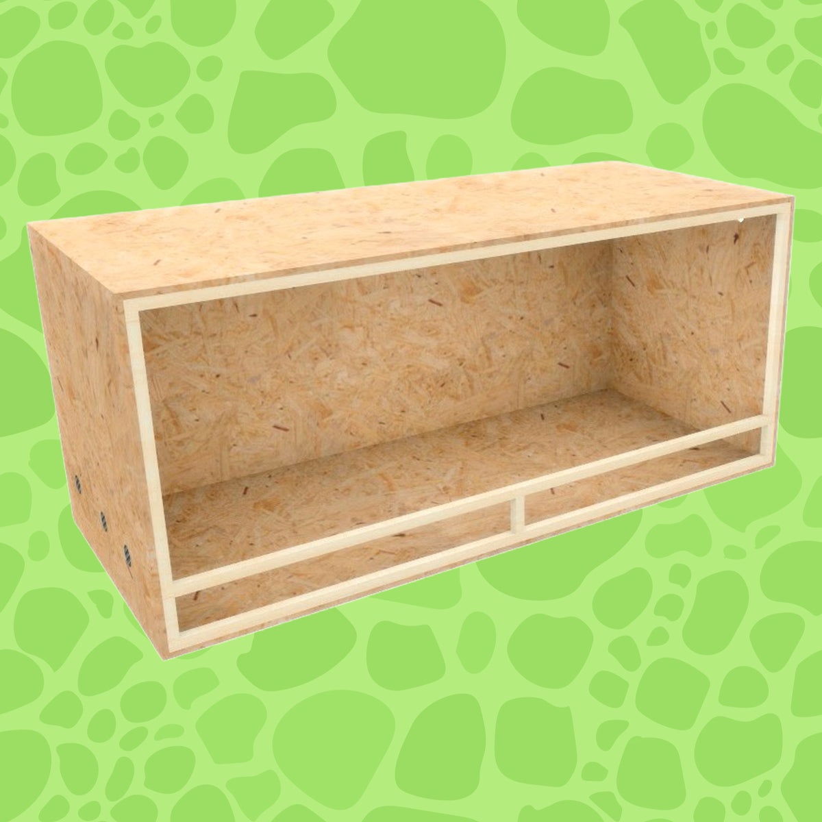 OSB Terrarium mit Seitenbelüftung